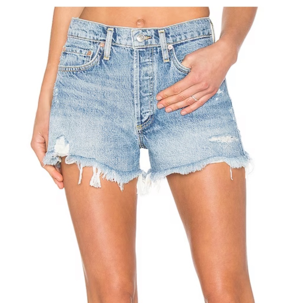 Agolde Parker Shorts in Swapmeet